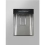 Hisense 431 Litre American Fridge Freezer - Stainless steel