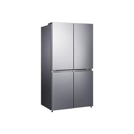 Refurbished Hisense PureFlat RQ758N4SAI1 Freestanding 609 Litre American Fridge Freezer Stainless Steel