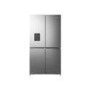 Hisense 579 Litre Freestanding American Fridge Freezer - Premium Stainless Steel Look 