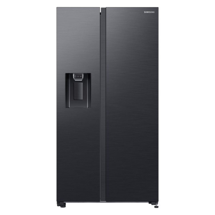 Refurbished Samsung RS65DG54M3B1EU Freestanding 635 Litre Frost Free American Fridge Freezer with SpaceMax Black