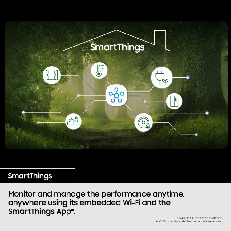 Refurbished Samsung RS65DG54M3B1EU Freestanding 635 Litre Frost Free American Fridge Freezer with SpaceMax Black