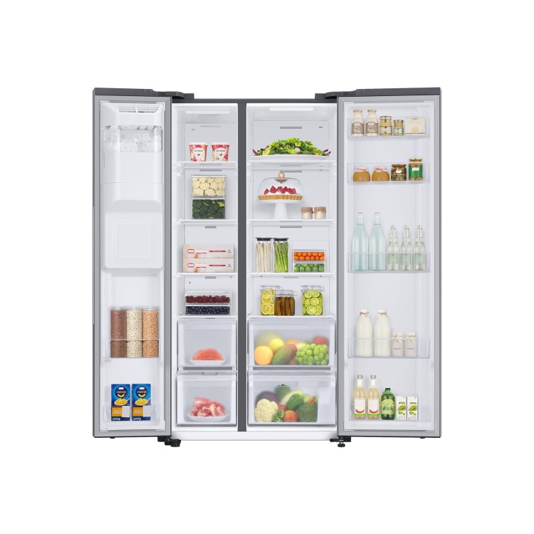 Refurbished Samsung RS67A8811S9/EU Freestanding 609 Litre American Fridge Freezer