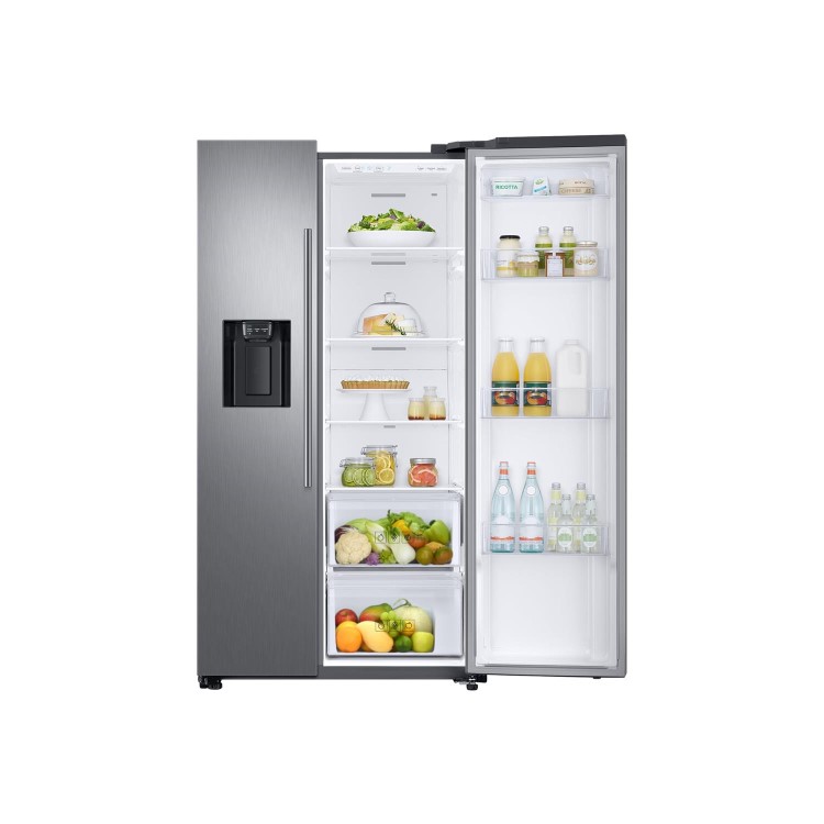 Refurbished Samsung RS67N8210S9 637 Litre Freestanding Frost Free American Fridge Freezer Stainless Steel