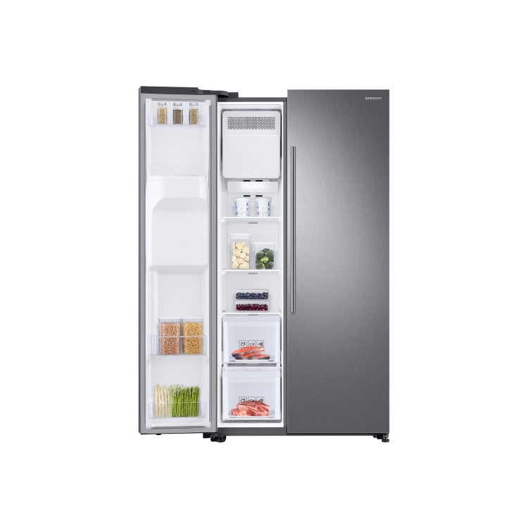 Refurbished Samsung RS67N8210S9 637 Litre Freestanding Frost Free American Fridge Freezer Stainless Steel