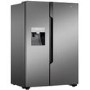 Refurbished Hisense RS694N4TD1 Freestanding 70/30 Frost Free 368 Litre American Fridge Freezer