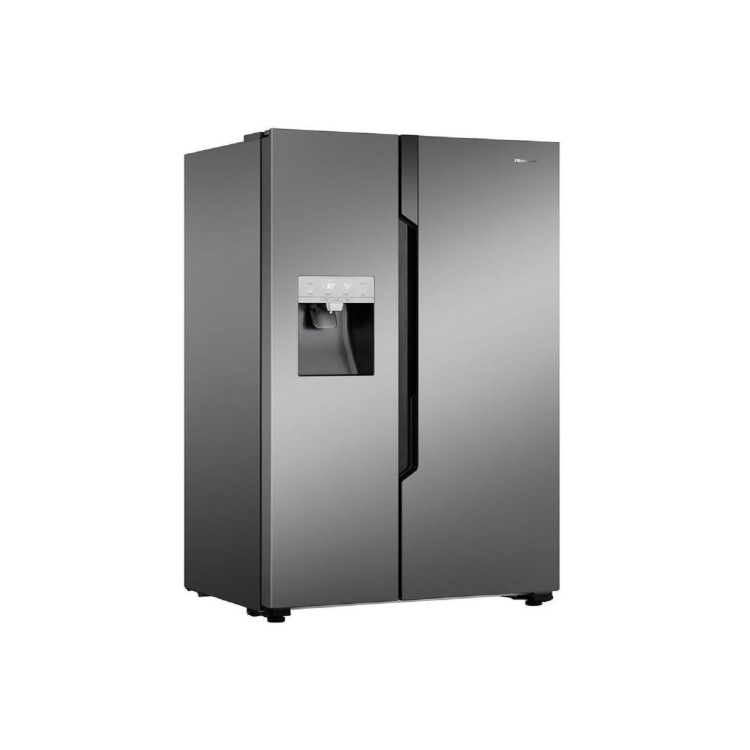 Refurbished Hisense RS694N4TD1 Freestanding 70/30 Frost Free 368 Litre American Fridge Freezer
