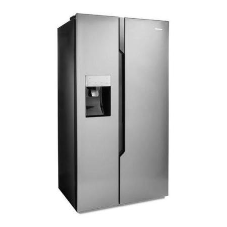 Refurbished Hisense RS694N4TD1 Freestanding 70/30 Frost Free 368 Litre American Fridge Freezer