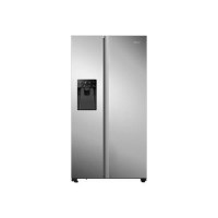 Refurbished Hisense RS694N4TZF 535 Litre Frost Free American Fridge Freezer Stainless Steel