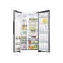 Refurbished Hisense RS694N4TZF 535 Litre Frost Free American Fridge Freezer Stainless Steel