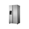 Refurbished Hisense RS694N4TZF 535 Litre Frost Free American Fridge Freezer Stainless Steel