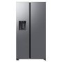 Refurbished Samsung Series 6 640 Litre Side-By-Side American Fridge Freezer - Silver