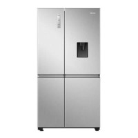 Refurbished Hisense PureFlat RS840N4WCE 649 Litre American Fridge Freezer