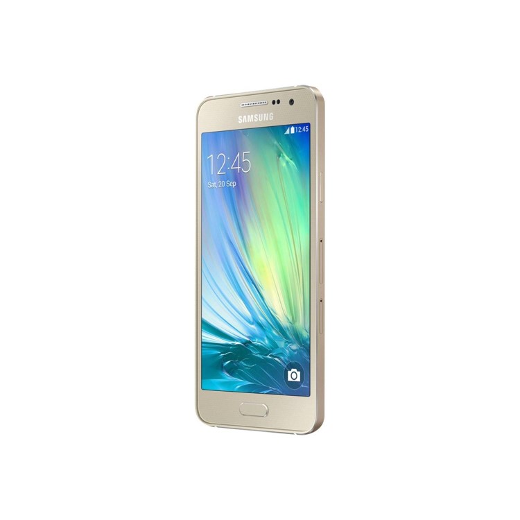 Grade B Samsung Galaxy A3 Gold 2015 4.5" 16GB 4G Unlocked & SIM Free