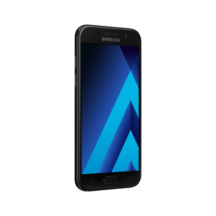 Grade A2 Samsung Galaxy A3 2017 Black 4.7" 16GB 4G Unlocked & SIM Free