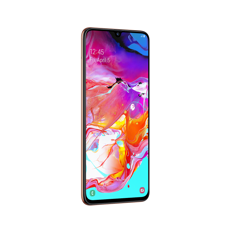 GRADE A2 - Samsung Galaxy A70 Coral 6.7" 128GB 4G Dual SIM Unlocked & SIM Free
