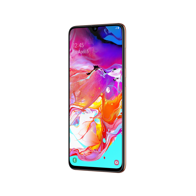 GRADE A2 - Samsung Galaxy A70 Coral 6.7" 128GB 4G Dual SIM Unlocked & SIM Free