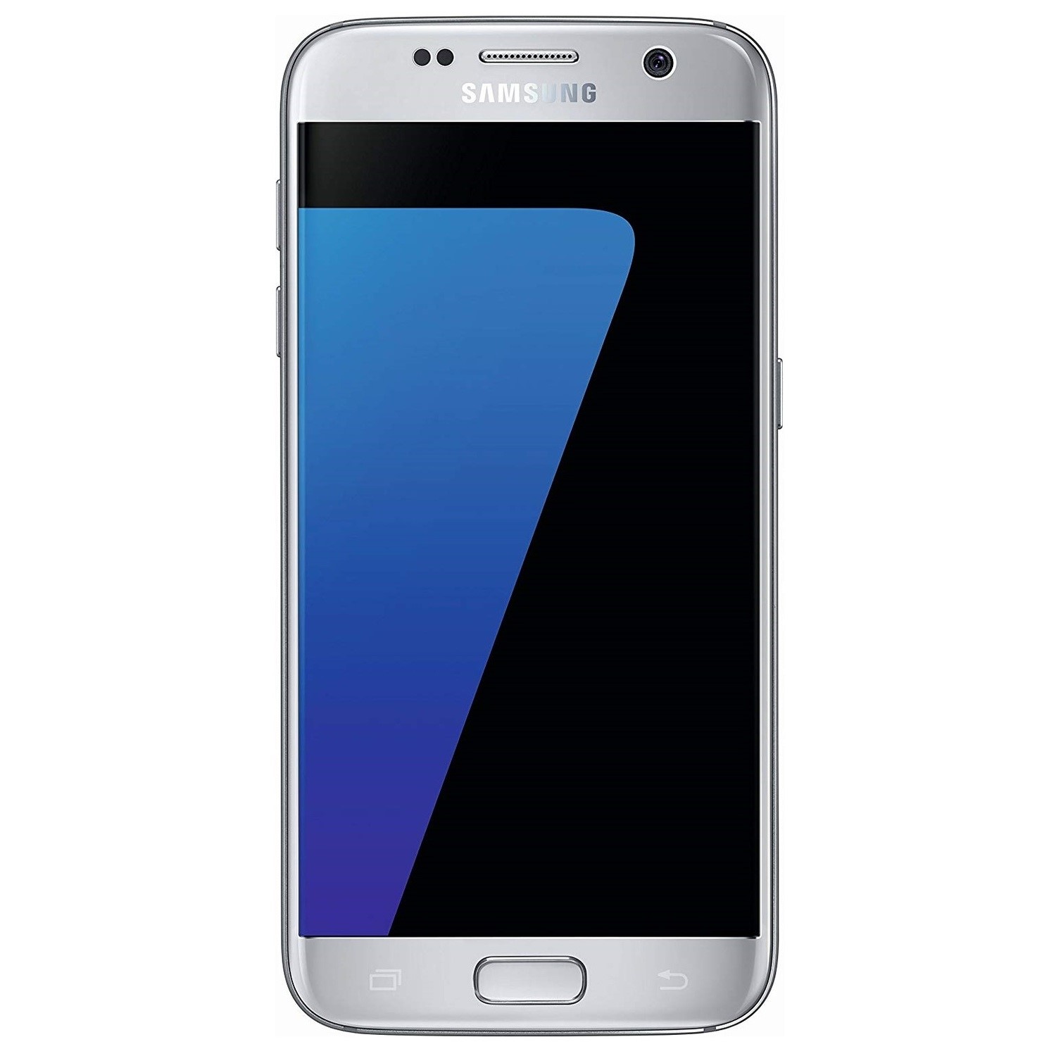 Refurbished Samsung Galaxy S7 Flat Silver 5.1 32GB 4G Unlocked & SIM Free Smartphone
