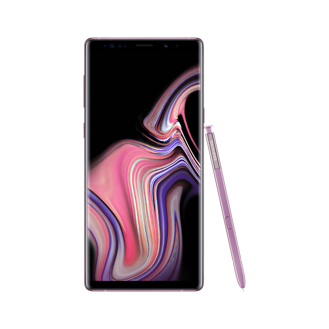 Grade A2 Samsung Galaxy Note 9 Lavender Purple 6.4" 128GB 4G Unlocked & SIM Free