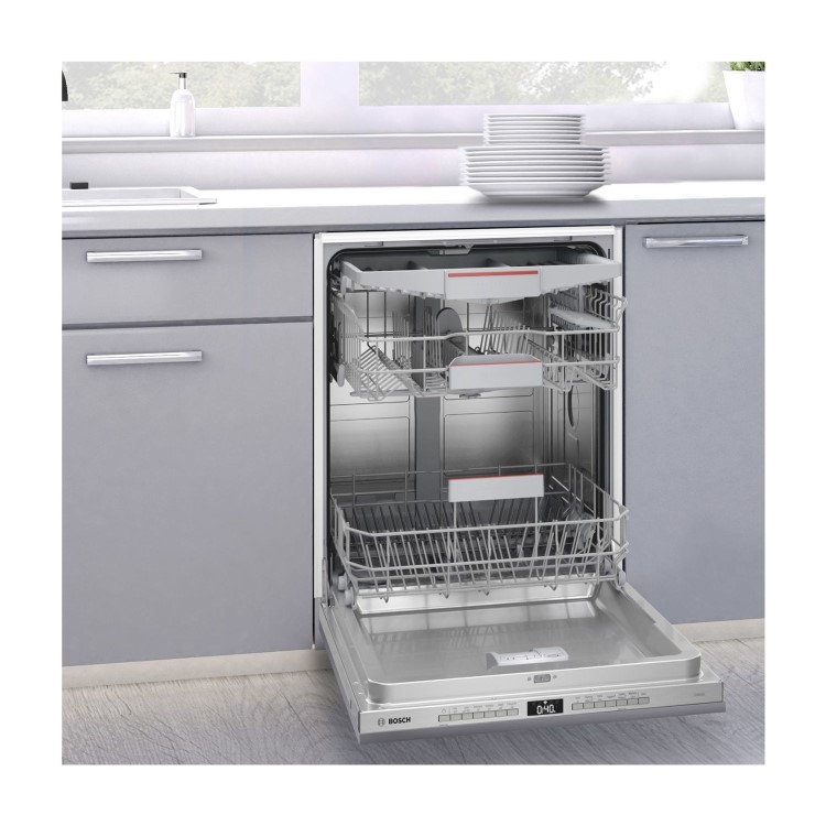 Refurbished Bosch Serie 4 SMH4HVX32G 13 Place Fully Integrated Dishwasher