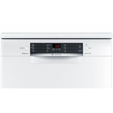 Refurbished Bosch Serie 4 SMS46JW09G Freestanding 13 Place Dishwasher White