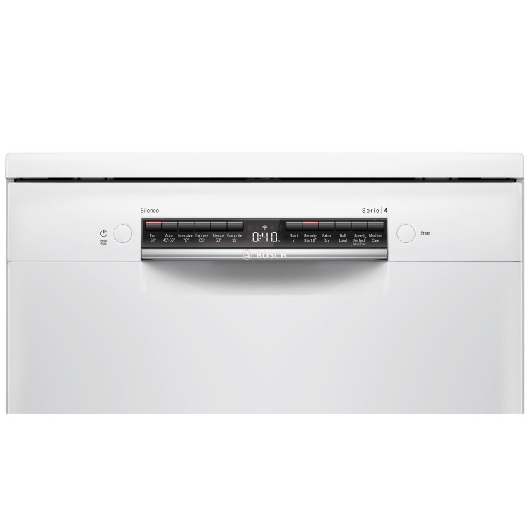 Refurbished Bosch Series 4 SMS4HCW40G 14 Place Freestanding Dishwasher White