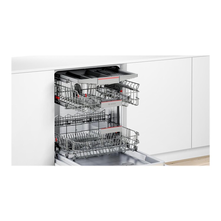Refurbished Bosch SMV68MD02G Integrated 14 Place Dishwasher