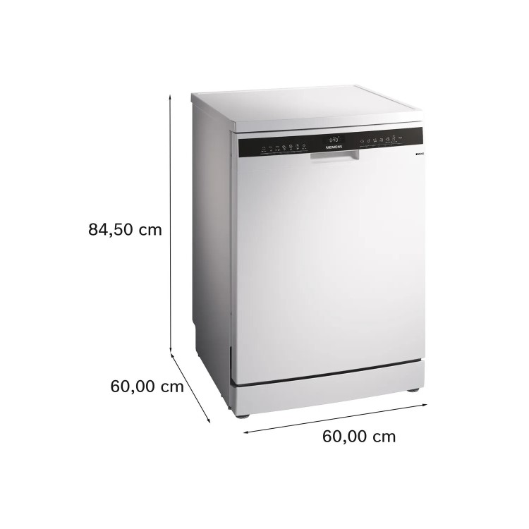 Refurbished Siemens SN23EW03ME 14 Place Freestanding Dishwasher White
