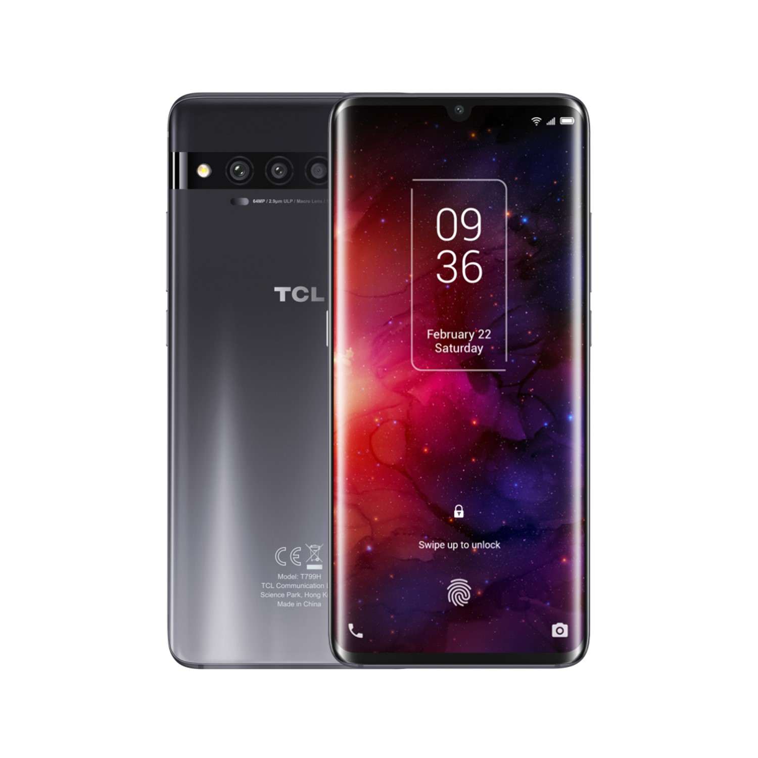 Refurbished TCL 10 Pro Ember Grey 6.47 128GB 4G Dual SIM Unlocked & SIM Free Smartphone