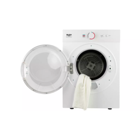 Refurbished Bush TD3CNBW 3KG Vented Tumble Dryer - White