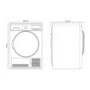 Refurbished Bush TD7CNBCW Freestanding Condenser 7KG Tumble Dryer White