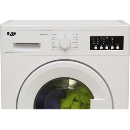 Refurbished Bush TDNBX8HP Freestanding Heat Pump 8KG Tumble Dryer White