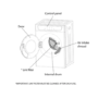 Refurbished Bush TDNBX8HP Freestanding Heat Pump 8KG Tumble Dryer White