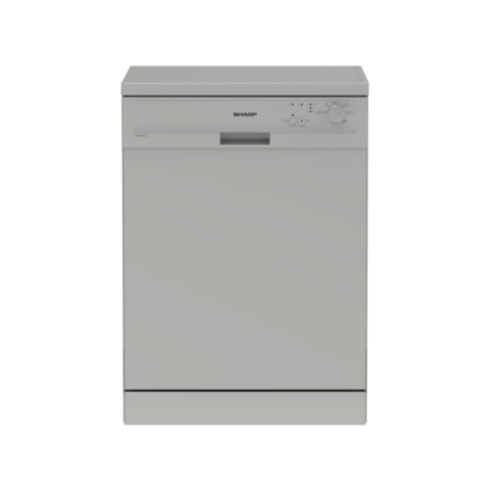 Refurbished SHARP QW-DX41F7S Freestanding 13 Place Dishwasher Silver