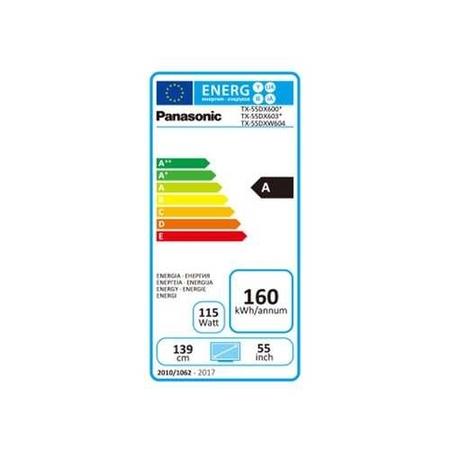 Refurbished Panasonic 55" 4K Ultra HD LED Freeview Play Smart TV without Stand