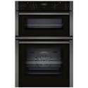 A2/U1ACE2AG3B Refurbished Neff N50 Built-In Double Oven - Graphite