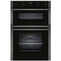 Refurbished Neff N50 Built-In Double Oven - Graphite