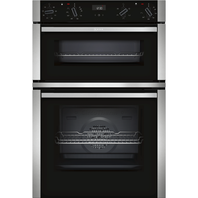 Neff N50 Built-In Electric Double Oven - Stainless Steel