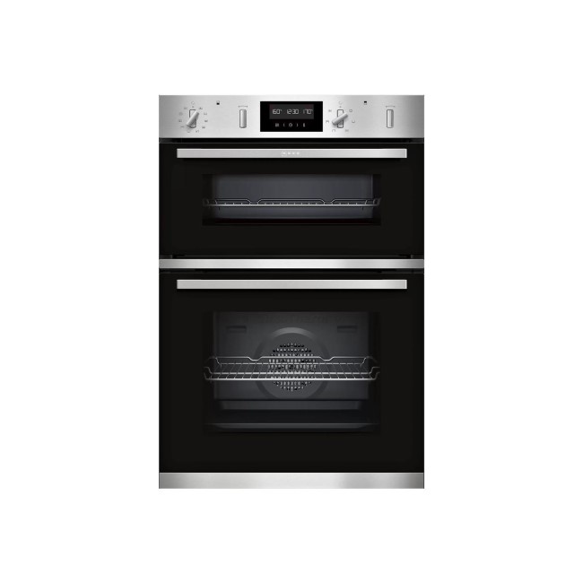 Refurbished Neff N50 U2GCH7AN0B 60cm Double Built In Electric Oven