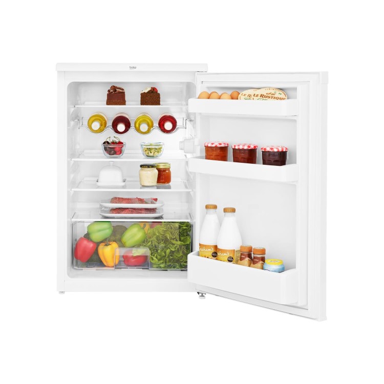 GRADE A2 - Beko ULJS1584W Freestanding Under Counter Fridge White