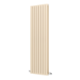 Refurbished Riace Elk brown Vertical Flat Designer Radiator 1800x544mm Double Panel 5557 BTU