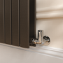 GRADE A2 - Riace Russet Vertical Flat Designer Radiator 1800x544mm Double Panel 5557 BTU
