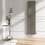 Refurbished Riace Smoked Stone Vertical Flat Designer Radiator 1800x408mm Single Panel 2705 BTU