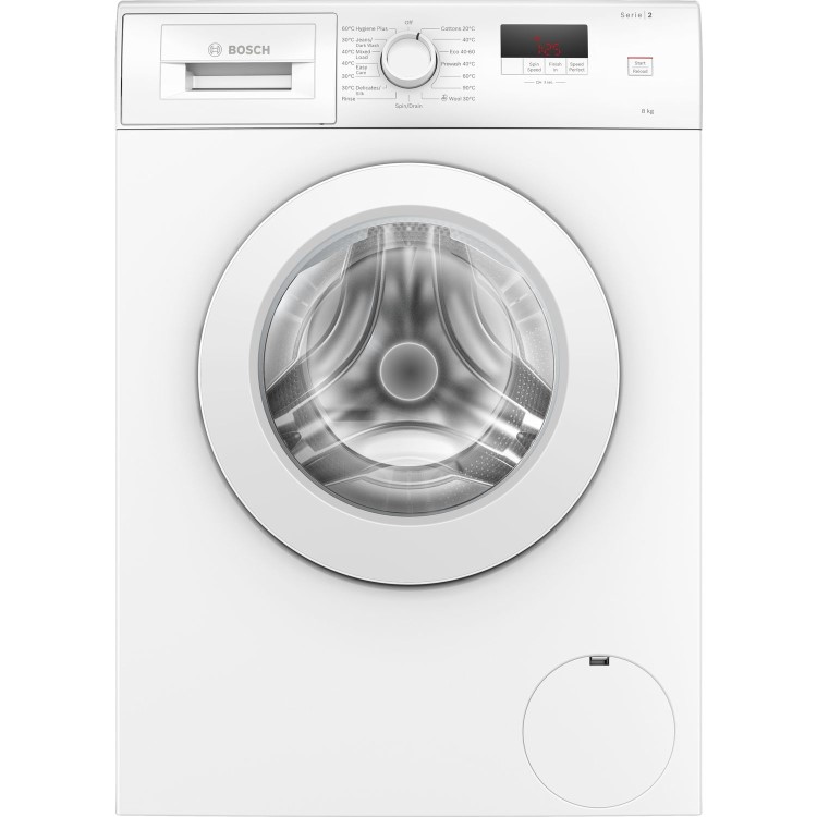 Refurbished Bosch Series 2 WAJ28002GB Freestanding 8KG 1400 Spin Washing Machine White