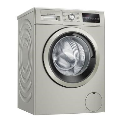 Refurbished Bosch Serie 6 WAU28TS1GB Freestanding 9KG 1400 Spin Washing Machine Silver