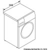 GRADE A2 - Bosch WAWH8660GB i-DOS 9kg 1400rpm Freestanding Washing Machine -White