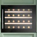 A2/WC6411 Refurbished Caple WC6411 Integrated 21 Bottle Single Zone Wine Cooler Black