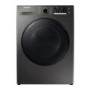 Refurbished Samsung Series 5 EcoBubble WD90TA046BX/EU Freestanding 9/6KG 1400 Spin Washer Dryer Graphite