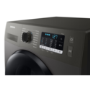 Refurbished Samsung Series 5 EcoBubble WD90TA046BX/EU Freestanding 9/6KG 1400 Spin Washer Dryer Graphite
