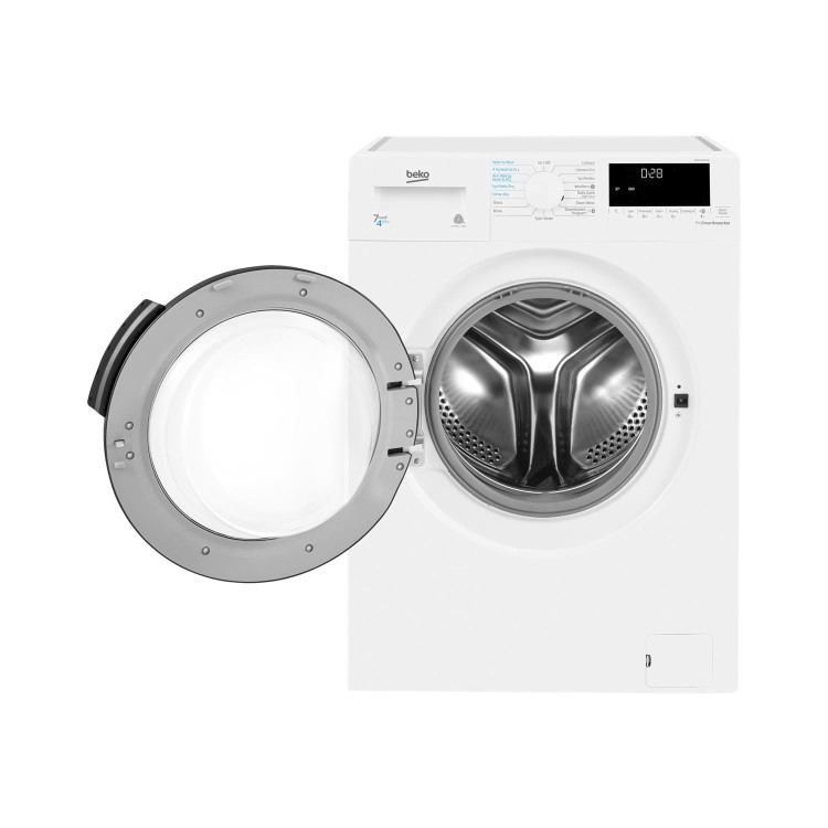 Refurbished Beko WDB7426R1W Freestanding 7/4KG 1200 Spin Washer Dryer