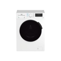 Refurbished Beko WDB7426S1CW Freestanding 7/4KG 1200 Spin Washer Dryer White